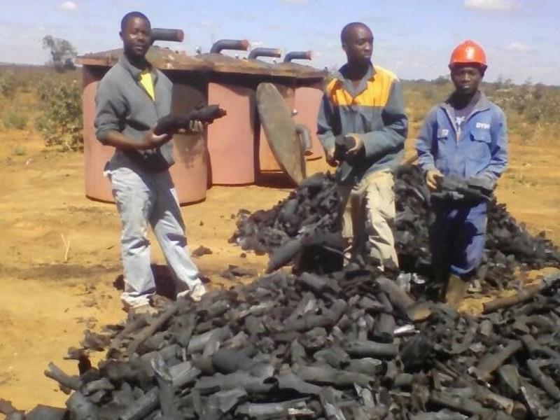 wood carbonization furnace