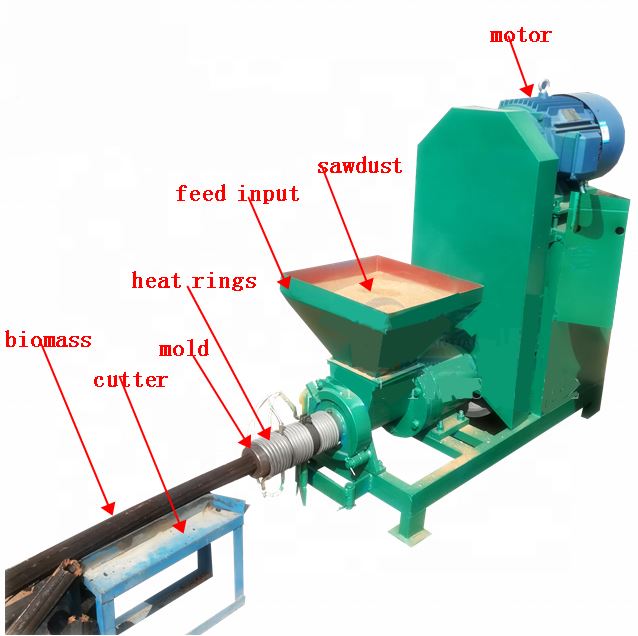 charcoal briquette machine