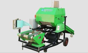 Automatic Crop Stalk Straw Round Silage Baler Machine